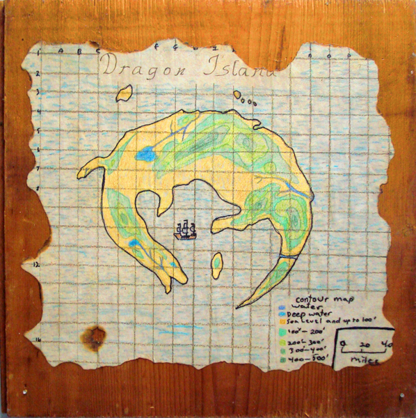 It must be a very old map.